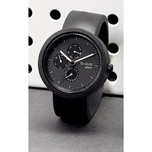 O Clock Great Black-on-black Watch - BRAND NEW